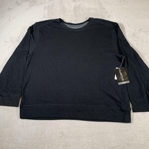 Cuddl Duds Sweater Mens XL Crewneck Pullover Long Sleeve Soft Lightweight NEW‎